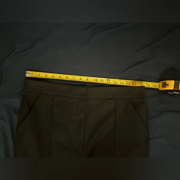 Veronica Beard Tani Pants Black Womens Size 16 Plus Size $448 Trousers 27L Chic